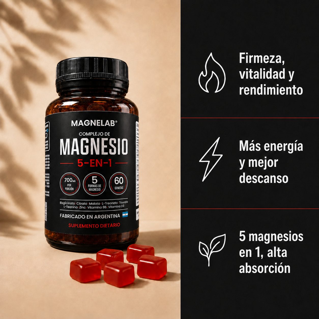 Magnelab® Gomitas de Magnesio